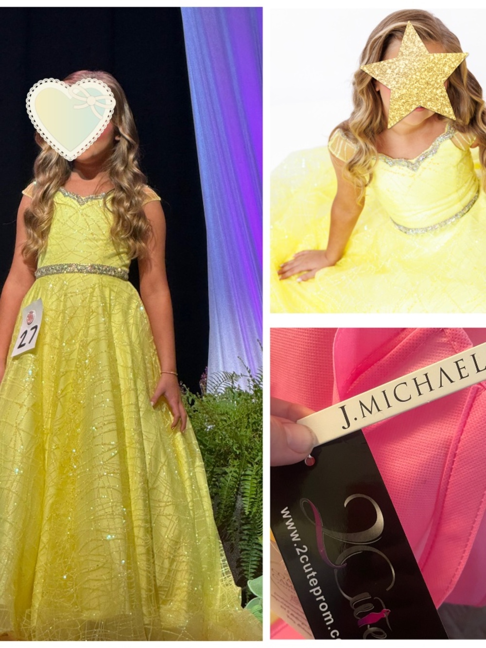 2Cute Princess Pageant Dress - Picture 2 of 2